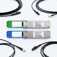 Nouveau module fibre optique QSFP-100G-40KM BIDI à fibre unique, compatible avec les grandes marques d'équipements (paire)