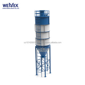 Silo de cemento tipo panel de 60 T Silo de cemento de 60 toneladas Tanque de cemento ensamblado Silo de montaje rápido - Product Image 1