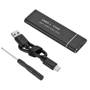 USB3.1タイプUSBC TO M.2NGFFSSDケースM.2SSD TO USB Moveハードディスクカートリッジ - Product Image 3