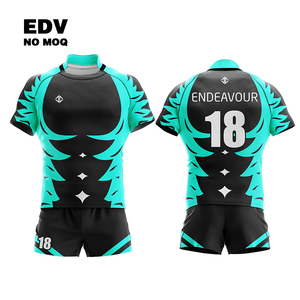 Meilleures ventes Maillot rugby à logo personnalisé Maillot rugby respirant pour homme - Product Image 3