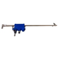Accessoires de couture industriels Tige pneumatique pour machine à coudre Machine à couper les fils Tige de traction pneumatique à trois voies