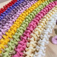 Manik-manik Plumeria Hawaii untuk Pembuatan Garland/Lei Mobil, Manik-manik Bunga Puakenikeni untuk Anting, Manik-manik Warna-warni untuk Pembuatan Kalung