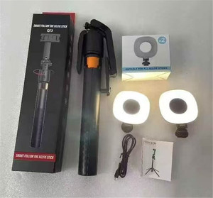 <span class=keywords><strong>Mejor</strong></span> Precio, Palo Selfie con Trípode y Estabilizador Inteligente con Seguimiento Facial Automático Q13 AI de 1.8m, con Luz LED de Relleno - Product Image 2