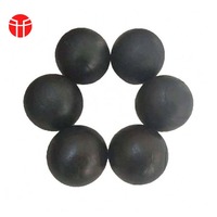 Billes en acier forgé C45 HUAFU à bas prix, 58HRC, microstructure M+C, pour l'exploitation minière de l'or et du cuivre, 60mm-150mm, impact 12J/cm, bris 1%