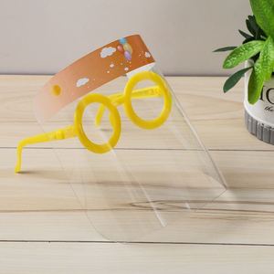 Venta al <span class=keywords><strong>por</strong></span> mayor los niños al aire libre <span class=keywords><strong>cara</strong></span> visera gafas Anti polvo Escudo de plástico lente para <span class=keywords><strong>la</strong></span> escuela - Product Image 6
