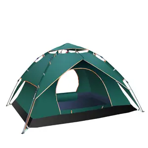 אוטומטי חיצוני ספורט משפחה 3-4 אדם בית קמפינג אוהל קופצות מהר מיידי מחנה אוהל