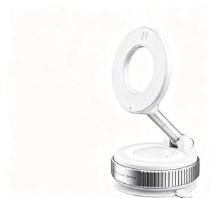 Support de téléphone magnétique en alliage de zinc à adsorption par aspiration rotatif à 360° X323-1Custom pour salle de sport, voiture, mur, verre - Product Image 3