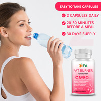Cápsulas Quemagrasas Naturales para Adelgazar con MOQ Bajo para Mujeres, Supresor del Apetito y Control del Hambre