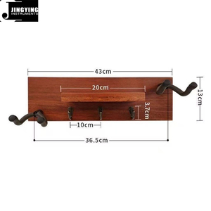 Soporte <span class=keywords><strong>de</strong></span> Pared Multifuncional para <span class=keywords><strong>Guitarra</strong></span> <span class=keywords><strong>de</strong></span> Madera Sólida Jingying 2026, Nuevo <span class=keywords><strong>de</strong></span> Fábrica, con Múltiples Estantes <span class=keywords><strong>de</strong></span> Almacenamiento para Piezas y Accesorios - Product Image 2