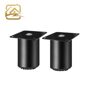 Pieds de support réglables pour canapé, table basse, table à manger, pieds de lit, supports d'armoires - Pieds de meubles modernes en acier - Product Image 1