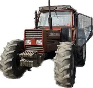 Mesin Pertanian 110hp 4WD 110-90 traktor pertanian hollowd baru traktor beroda digunakan untuk dijual