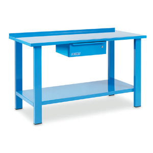 Établi OMCN 1500x700x850mm avec plateau en acier et un tiroir - Product Image 1