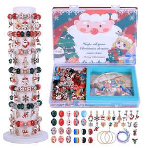 Unicorn Mermaid <b>Charm</b> <b>Bracelet</b> <b>Making</b> <b>Kit</b> 84-Piece Jewelry Tools Equipment Inspiring Imagination Creativity Perfect Gift 5-12 - Product Image 2