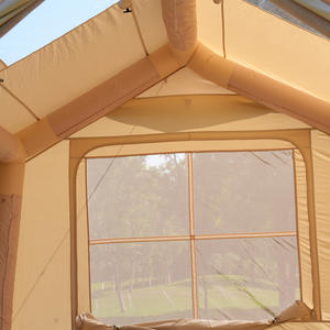 เต๊นท์เป่าลมผ้าโพลี-คอตตอนผสมสำหรับการตั้งแคมป์กลางแจ้งขนาด<span class=keywords><strong>7</strong></span>ตารางเมตร4ฤดู - Product Image 1