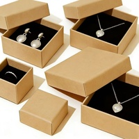 Individuell Bedruckte Papier-Schubladenbox für Schmuck, Halsketten, Ohrringe, Armbänder Verpackung