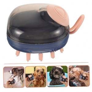 Nuevo Producto 2023, Cepillo de Baño para Perros y Gatos de Alta Calidad, Cepillo para Aseo de Mascotas, Masajeador para Cachorros, Limpiador de Pelo y Pelaje, Dispensador de Champú Suave - Product Image 3