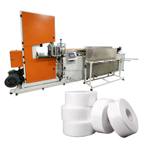 Coupe-papier tissu contrôlé par PLC, coupe-papier toilette, machine de découpe de papier CNC