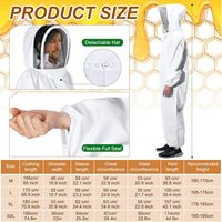 Kit de démarrage d'apiculture de marque Grapefruit, 30 pièces, état neuf, avec garantie d'un an, outils et fournitures d'apiculteur, y compris une combinaison d'apiculteur