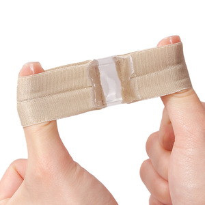 Séparateur d'orteils à double trou pour hallux <span class=keywords><strong>valgus</strong></span>, orthèses pour hommes et femmes, séparateur d'orteils en gel YNBG, abricot, noir - Product Image 4