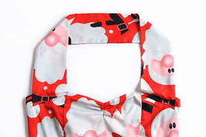 Robes de noël femmes 50s 60s rétro licou robe de soirée élégante dos nu balançoire <span class=keywords><strong>pin</strong></span> <span class=keywords><strong>up</strong></span> vêtements - Product Image 3