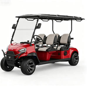 Véhicule de maintenance Park Green pour communautés fermées, chariot d'inspection à basse vitesse, véhicule de transport commercial pour clubs et réceptions, Golf 48V 4 places E - Product Image 1