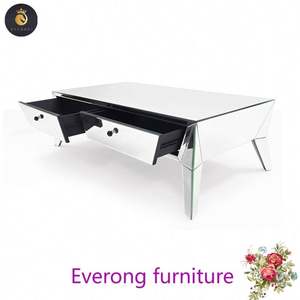 Table basse moderne en verre transparent miroir - Product Image 2