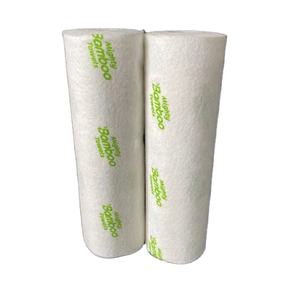 BSCI ISO9001 100% 에코 유기 대나무 섬유 주방 청소 천 빨 재사용 할 수없는 종이 타월 - Product Image 2