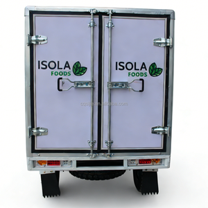 Motocicleta de Tres Ruedas de 200cc, Triciclo de Carga con Cabina Semicerrada, <span class=keywords><strong>Tribike</strong></span> con Caja Cerrada, Triciclo Motorizado de Carga - Product Image 6