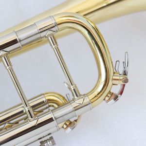 <span class=keywords><strong>Trompeta</strong></span> FTR-280 Bb de Alta Gama, Campana de Latón Dorado, Instrumento de Latón con Lacado Transparente <span class=keywords><strong>para</strong></span> Práctica, con Estuche - Product Image 5