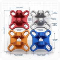 Pièces usinées CNC de haute précision sur mesure OEM : Accessoires de pêche en aluminium et composants usinés CNC