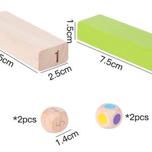 Juguete Educativo para Niños en Oferta, Torre de Madera Clásica, Juego de Apilamiento de Bloques de Madera - Product Image 4