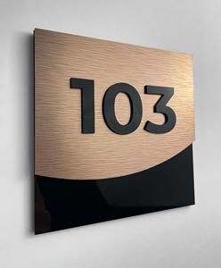 <span class=keywords><strong>Plaque</strong></span> de numéro de maison personnalisée en acrylique rétroéclairée par LED, moderne, résistante à l'eau, illuminée, <span class=keywords><strong>pour</strong></span> extérieur, appartement, hôtel - Product Image 2