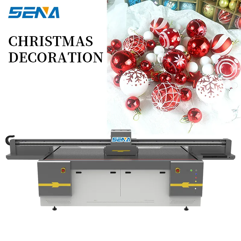 SENA 2513UV flat panel large format printer for mass printing decorative boxes wine bottles shoes Wood metal uv printer