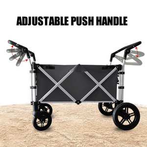 Carrito de alta calidad para acampar al aire libre, carrito plegable multifunción portátil para la playa - Product Image 4