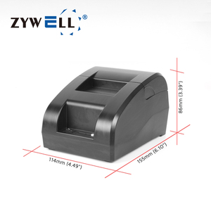 Impresora térmica de recibos ZYWELL de 58mm, la más barata, impresora de facturas de pedidos de restaurante sin tinta - Product Image 3