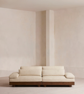 أريكة إيطالية من القماش البسيط للمنزل ، أرائك فاخرة على شكل حرف L لغرفة المعيشة - Product Image 2