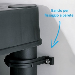 Portatovaglioli a molla 10x9x13cm, dispenser in argento per cucina e bagno - Product Image 4