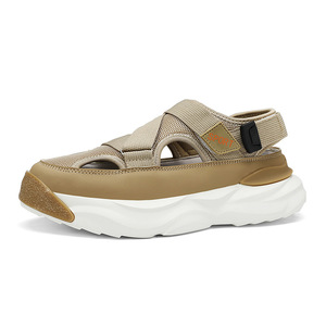 Sandalias de exterior para hombre, antideslizantes para baño, con suela gruesa y acolchada, pantuflas suaves para el hogar. - Product Image 1