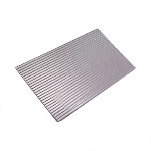 Plinthe nervurée en <span class=keywords><strong>PVC</strong></span> double couche, <span class=keywords><strong>gris</strong></span> argenté, accessoire de revêtement de sol - Product Image 1