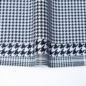 PVC Houndstooth Jacquard Tecido com Malha Orgânica Backing Flocado Padrão Cor Personalizada Car Seat Covers & Caixa De Armazenamento para Sacos - Product Image 3