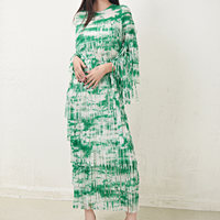 Nouvelle Collection Automne : Robe Plissée Miyake Haut de Gamme pour Femme, Tissée, Écologique, Lavable, Style Streetwear Décontracté avec Pompons