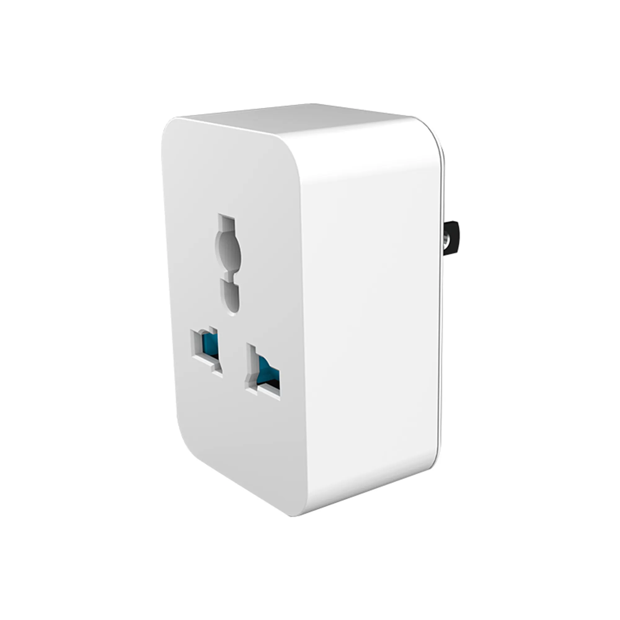 Tuya-Mini enchufe inteligente con WiFi, toma de corriente Universal, Smart Life, 16A, pared, Alexa, enchufe controlado por WiFi