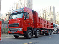 Camion benne 6x4 de haute qualité et robuste pour le transport de chantier