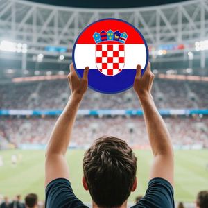 Vente en gros de disques volants en nylon personnalisés, portables et pliables avec poche, pour événements sportifs et jeux de balle en plein air en Croatie - Product Image 3