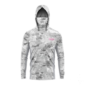 เสื้อฮู้ดดี้ตกปลา RTS UPF 50+ สำหรับผู้ชายและผู้หญิง ระบายอากาศได้ดี ซับเหงื่อ แห้งเร็ว แขนยาว เหมาะสำหรับตกปลาและเดินป่า - Product Image 3