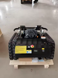 Approuvé CE EPA, tout-terrain 1. Tondeuse à gazon robotisée autotractée 2. Robot télécommandé 3. Chenilles en caoutchouc pour l'agriculture 4. Herbe - Product Image 3