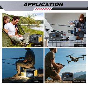 สถานีไฟฟ้าพกพาพร้อมอินเวอร์เตอร์สำหรับใช้ในครัวเรือน พร้อมแบตเตอรี่ ประกอบง่าย สถานีพลังงานแสงอาทิตย์อเนกประสงค์ - Product Image 5