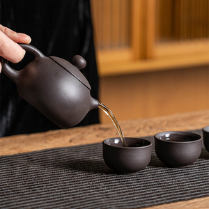 Oem Odm Creative Personalized, Gift Travel Cup Portable Ceramic 4 Cups Teapot Gifts Tea Kettle Storage Pot Cup Set For Tea Gift/ - Product Image 3