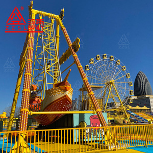 Manège <span class=keywords><strong>Viking</strong></span> Pirate Ship en fibre de verre, grand équipement d'amusement extérieur à vendre - Product Image 5