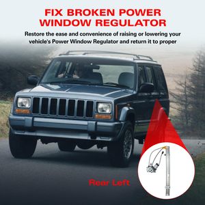 Elevalunas Eléctrico 748-569 con <span class=keywords><strong>Motor</strong></span> Trasero Izquierdo Lado del Conductor para <span class=keywords><strong>Jeep</strong></span> <span class=keywords><strong>Liberty</strong></span> 2002 <span class=keywords><strong>2003</strong></span> 2004 2005 2006 2007 - Product Image 5